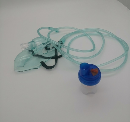 Colore verde di S m. L Disposable Oxygen Mask per gli adulti Nebulization
