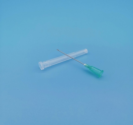 Foro chirurgico verde chiaro del lato dell'ago della siringa verso l'esterno il diametro 2.1mm 14G per monouso