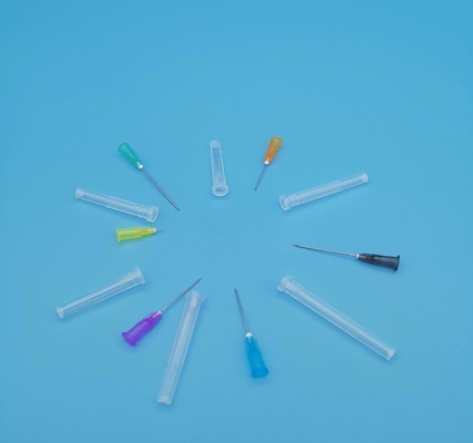 Aghi diabetici eliminabili fuori inclinati 14G del diametro 2.1mm verde chiaro
