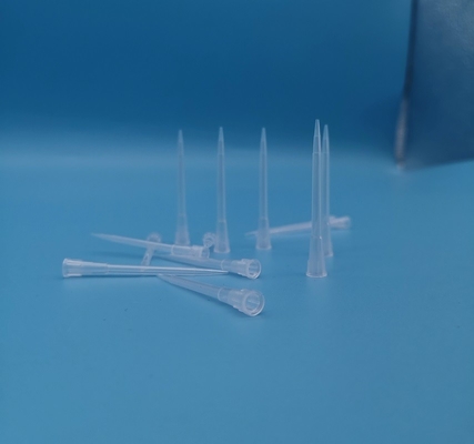 Pipette di plastica eliminabili trasparenti 0.1-10ul del laboratorio