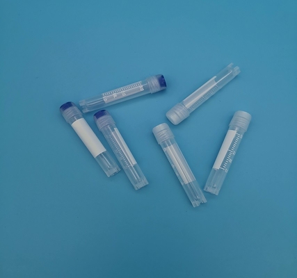 1.5 ml tubo per campioni di siero set di polipropilene medico sterilizzato tubo rosso EDTA semplice