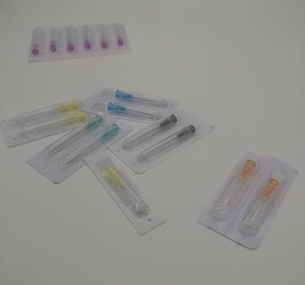 Aghi diabetici eliminabili fuori inclinati 14G del diametro 2.1mm verde chiaro