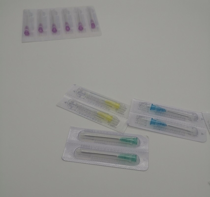 Di Grey Disposable Needle Syringe Inclined diametro blu 1.8mm 15G fuori per medicina