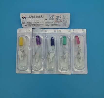 tipo porpora minuscola di pressione positiva della farfalla 26G dei vasi sanguigni della cannula eliminabile del dispositivo di venipunzione
