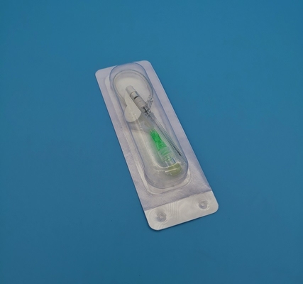 Tipo verde trasfusione di sangue della farfalla 18G chirurgica eliminabile di infusione della cannula del dispositivo di venipunzione