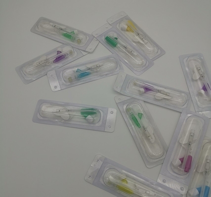 tipo porpora eliminabile di 26G Y della cannula del dispositivo di venipunzione per i vasi sanguigni minuscoli