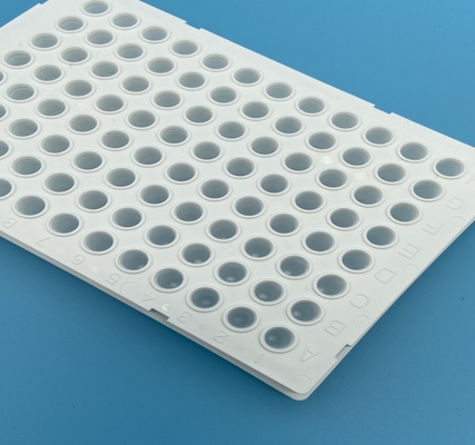 I semi hanno fiancheggiato la PCR del pozzo profondo placcano 0.2ml il piatto buono di PCR di PCR 96 bianchi