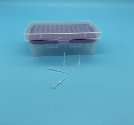 Pipette di plastica eliminabili trasparenti 0.1-10ul del laboratorio