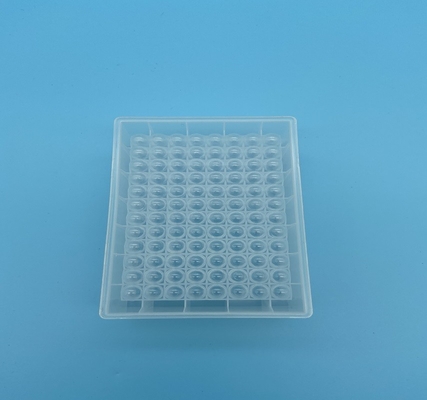 Qpcr trasparente inferiore rotondo 96 quadra bene bene il piatto buono profondo