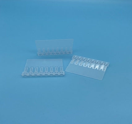 Ago magnetico trasparente di basso profilo 8 delle piastrine di PCR del polipropilene anche messo intorno al fondo