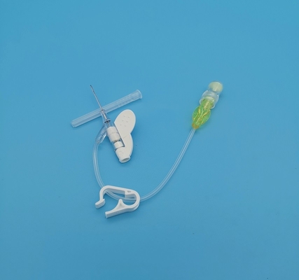 24G 	Tipo eliminabile infusione neonatale pediatrica gialla della farfalla della cannula IV