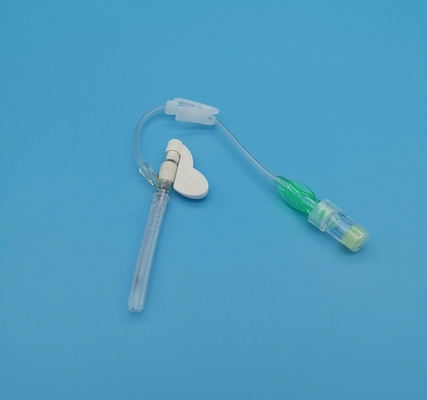 Tipo verde trasfusione di sangue della farfalla 18G chirurgica eliminabile di infusione della cannula del dispositivo di venipunzione