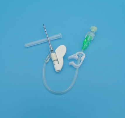 Tipo verde trasfusione di sangue della farfalla 18G chirurgica eliminabile di infusione della cannula del dispositivo di venipunzione
