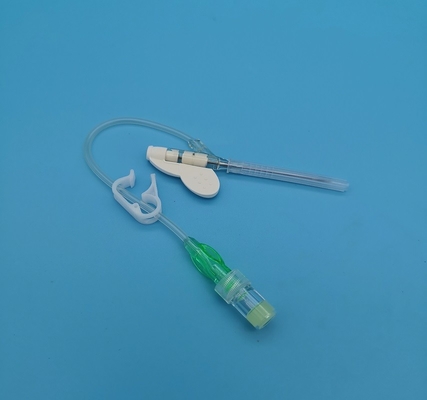 Tipo verde trasfusione di sangue della farfalla 18G chirurgica eliminabile di infusione della cannula del dispositivo di venipunzione