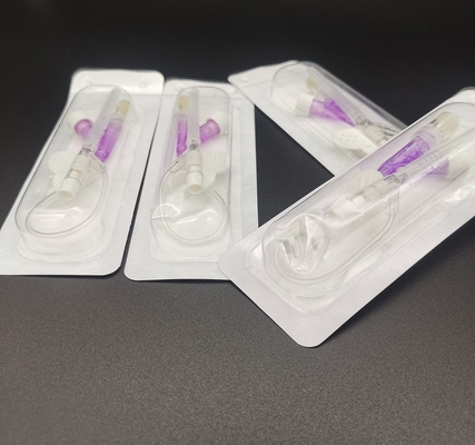 tipo rosa di 20G Y della cannula del dispositivo di venipunzione per trasfusione di sangue di infusione di emergenza