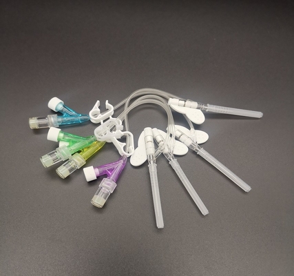 tipo rosa di 20G Y della cannula del dispositivo di venipunzione per trasfusione di sangue di infusione di emergenza