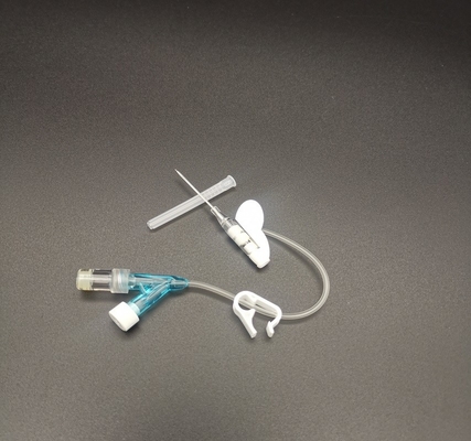 Catetere per cannula IV monouso blu per adulti tipo 22G Y per infusione di routine