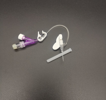 tipo porpora eliminabile di 26G Y della cannula del dispositivo di venipunzione per i vasi sanguigni minuscoli