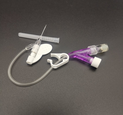 tipo porpora eliminabile di 26G Y della cannula del dispositivo di venipunzione per i vasi sanguigni minuscoli