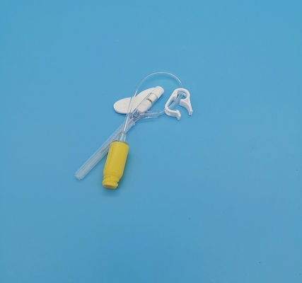 IV tipo eliminabile giallo infusione neonatale pediatrica di pressione positiva della farfalla della cannula 24G