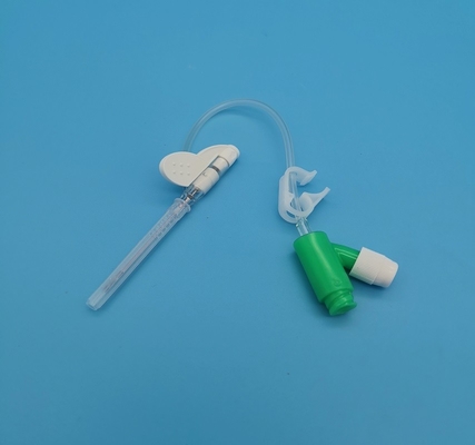 tipo infusione di pressione positiva di 18G Y della cannula eliminabile del dispositivo di venipunzione/verde chirurgici trasfusione di sangue