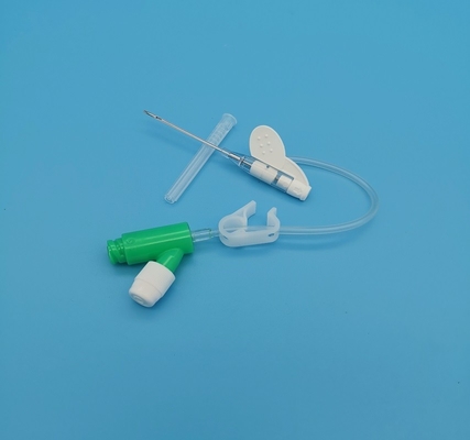tipo infusione di pressione positiva di 18G Y della cannula eliminabile del dispositivo di venipunzione/verde chirurgici trasfusione di sangue