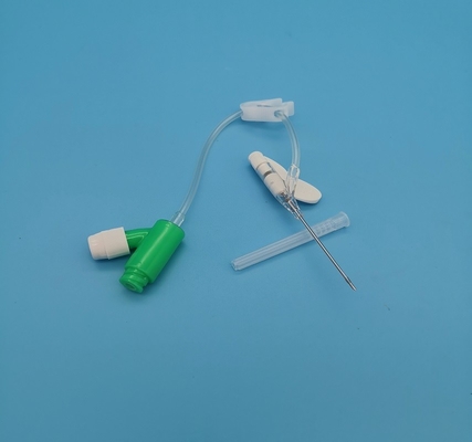 tipo infusione di pressione positiva di 18G Y della cannula eliminabile del dispositivo di venipunzione/verde chirurgici trasfusione di sangue