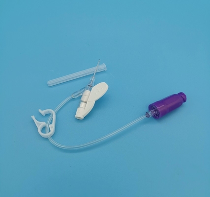 tipo porpora minuscola di pressione positiva della farfalla 26G dei vasi sanguigni della cannula eliminabile del dispositivo di venipunzione