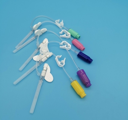 tipo porpora minuscola di pressione positiva della farfalla 26G dei vasi sanguigni della cannula eliminabile del dispositivo di venipunzione