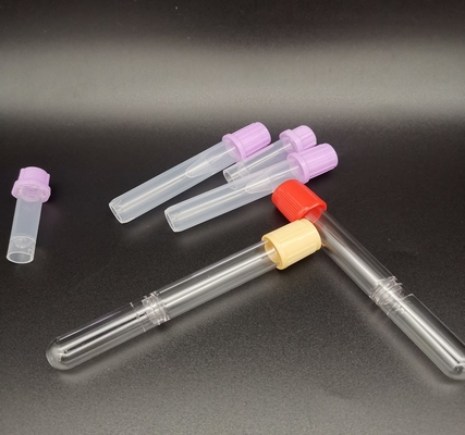 tubo a vuoto sterilizzato tubi della raccolta del sangue del siero di verde 2.0ml