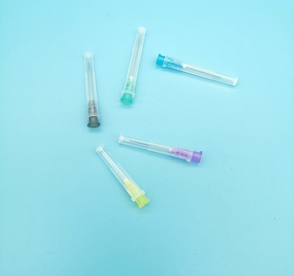 Aghi ipodermici eliminabili verde-cupo 21G verso l'esterno il diametro 0.8mm