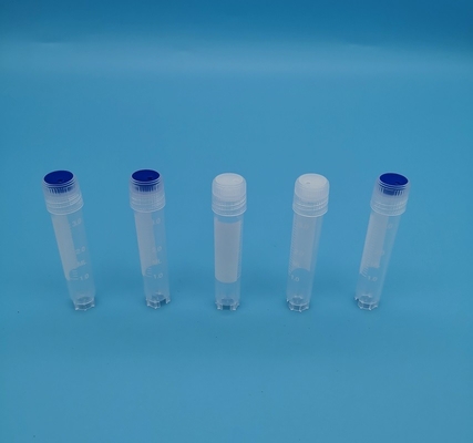 tubo a vuoto sterilizzato tubi blu della raccolta del sangue del siero 2.0ml