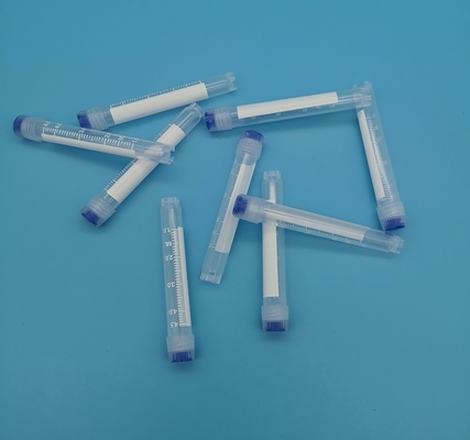1.5 ml Serum Set di tubi di conservazione dei campioni sterilizzati giallo EDTA tubo semplice