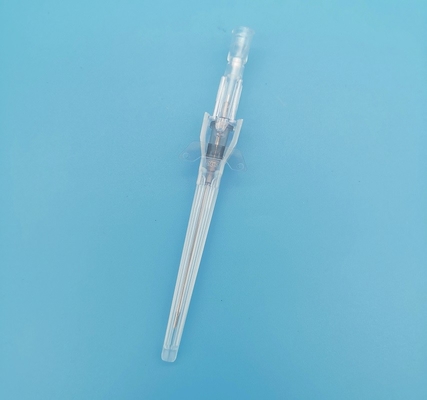 Cannula per catetere IV di sicurezza rosa 20G con ali piccole CE ISO