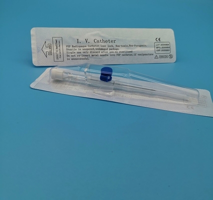 22G Cannula IV monouso Bule Dispositivo Aglio endovenoso igiene