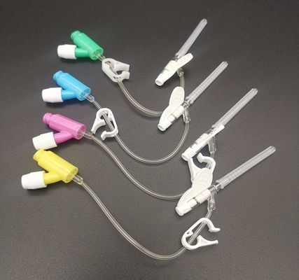 Viola 304 Cannula IV usa e getta di tipo Y 26G Pressione positiva per piccoli vasi sanguigni
